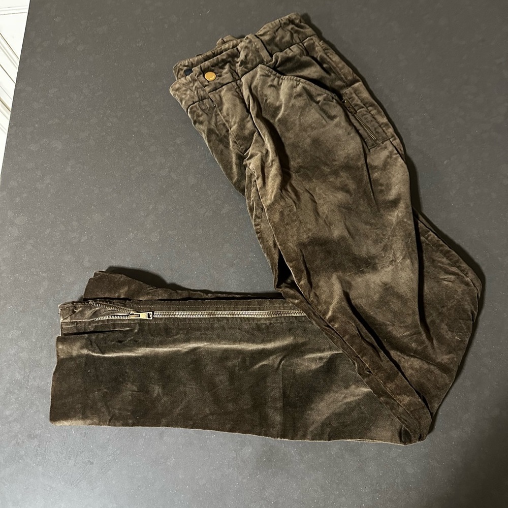 Gucci Velvet pants jean with GG pocket 42 US 6 - Picture 2 of 6